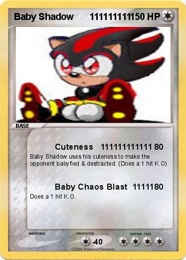 Pokemon Baby Shadow      111111111