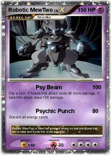 Pokemon Robotic MewTwo