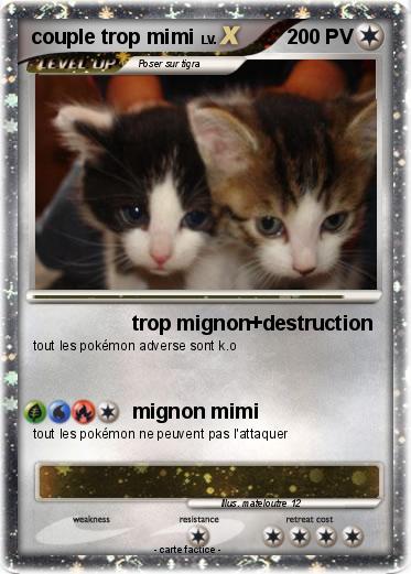 Pokemon couple trop mimi