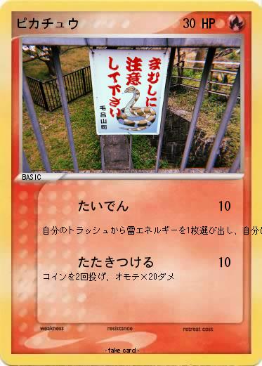 Pokemon ピカチュウ