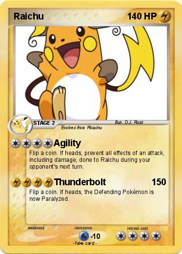 Pokemon Raichu