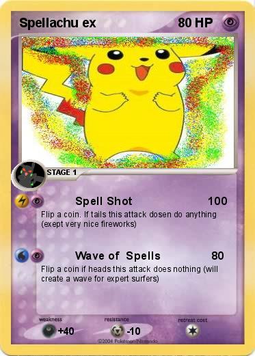 Pokemon Spellachu ex
