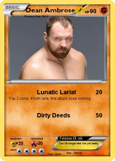 Pokemon Dean Ambrose