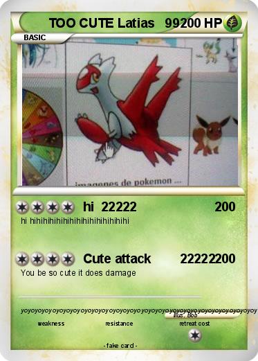 Pokemon TOO CUTE Latias   99
