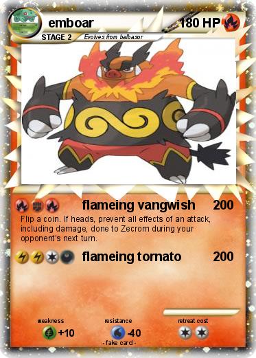 Pokemon emboar
