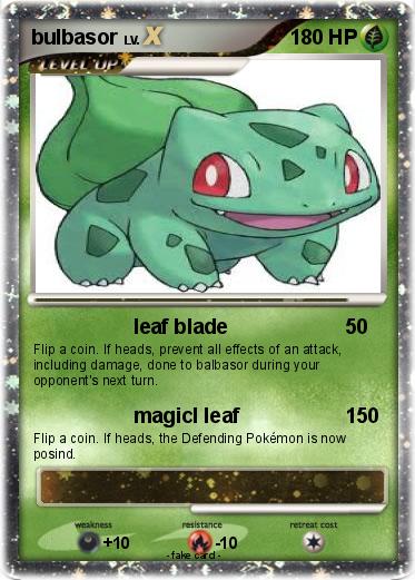Pokemon bulbasor
