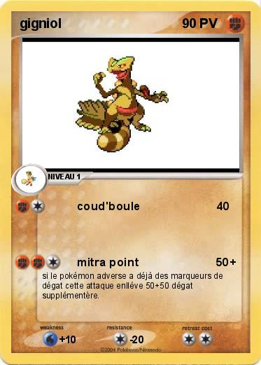 Pokemon gigniol