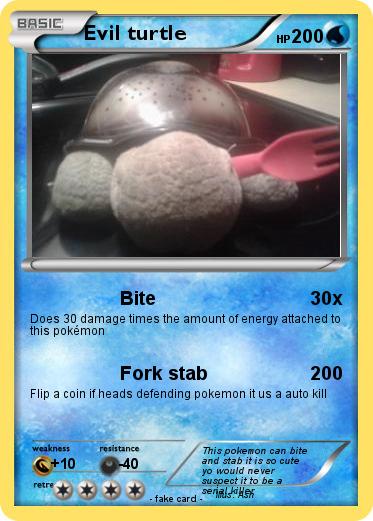 Pokemon Evil turtle
