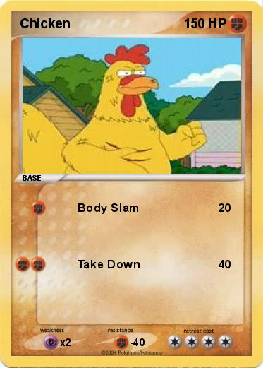 Pokemon Chicken