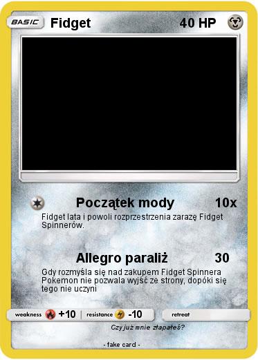 Pokemon Fidget