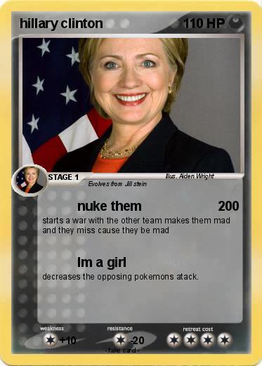 Pokemon hillary clinton