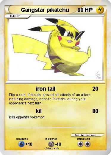Pokemon Gangstar pikatchu