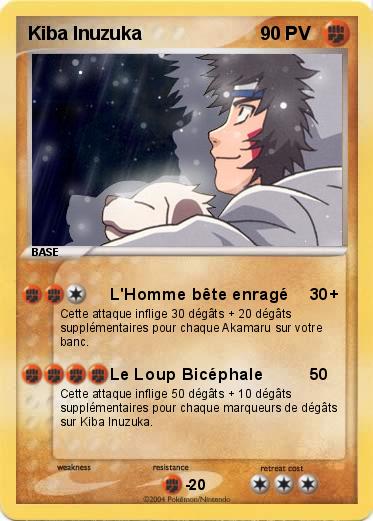 Pokemon Kiba Inuzuka