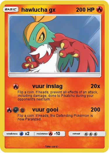 Pokemon hawlucha gx
