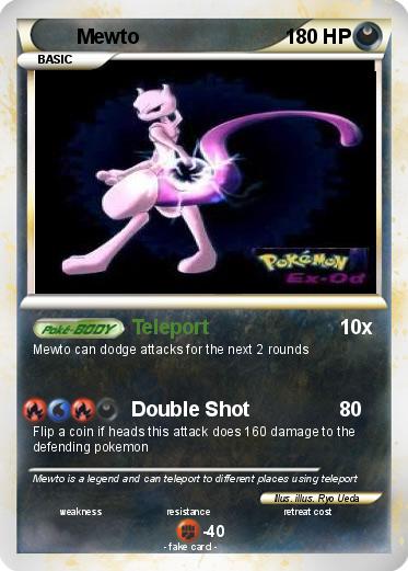 Pokemon Mewto