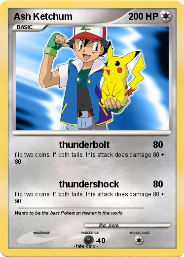 Pokemon Ash Ketchum