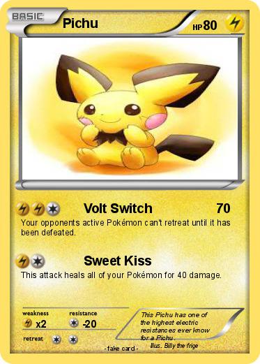 Pokemon Pichu
