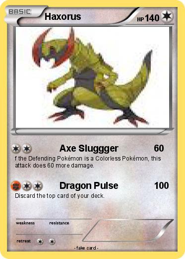 Pokemon Haxorus