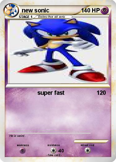 Pokemon new sonic