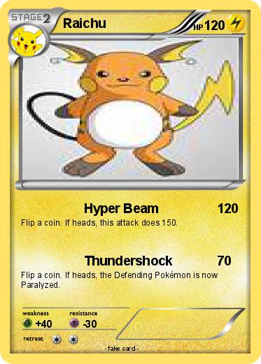 Pokemon Raichu