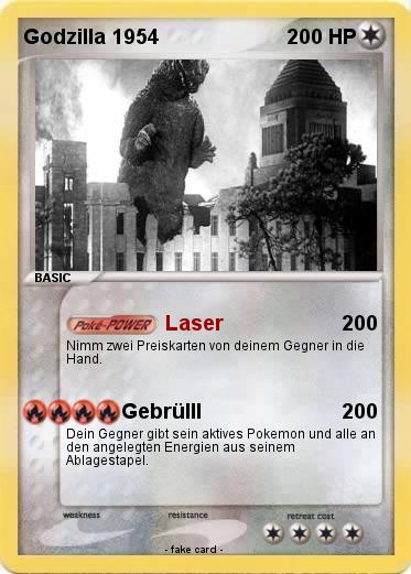 Pokemon Godzilla 1954