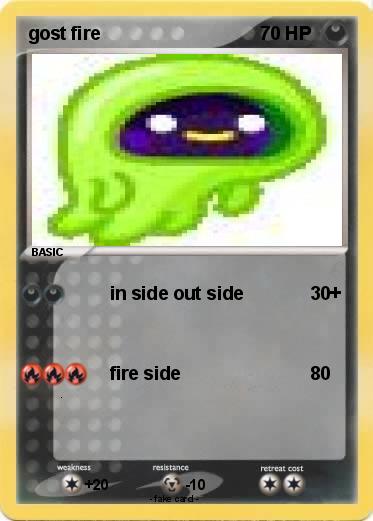 Pokemon gost fire