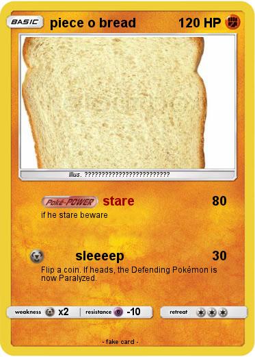 Pokemon piece o bread