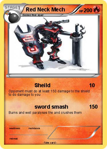 Pokemon Red Neck Mech                                     9999982782