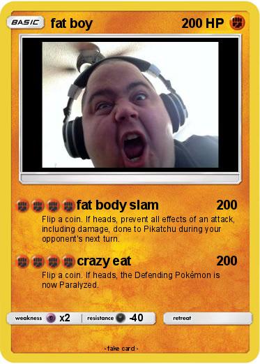 Pokemon fat boy
