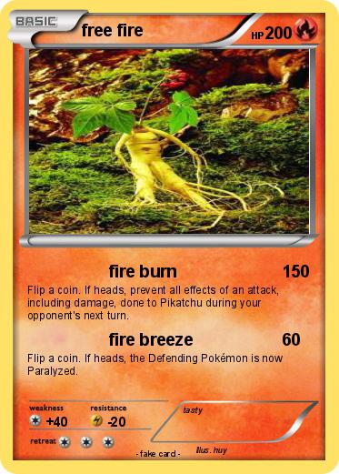 Pokemon free fire