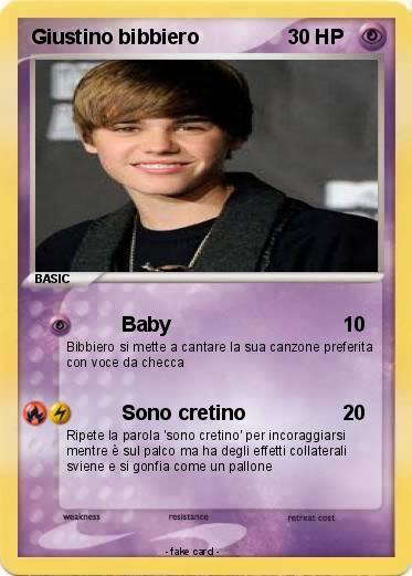 Pokemon Giustino bibbiero