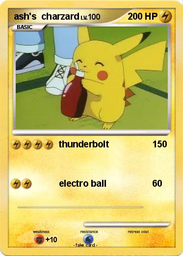 Pokemon ash's  charzard
