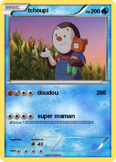 Pokemon tchoupi