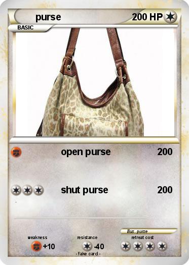 Pokemon purse