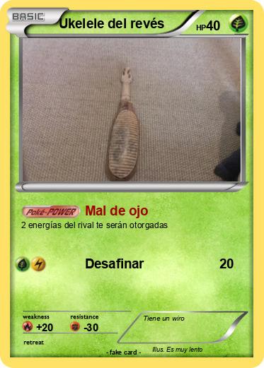 Pokemon Ukelele del revés