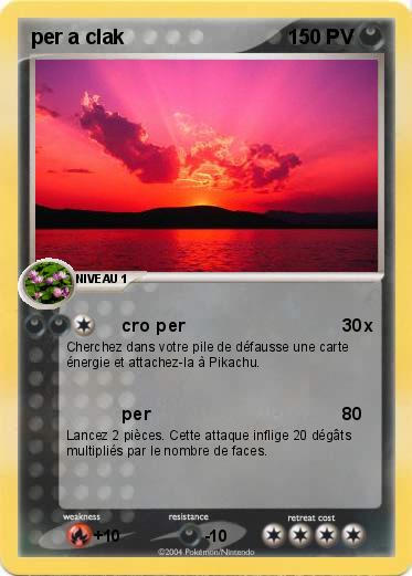 Pokemon per a clak