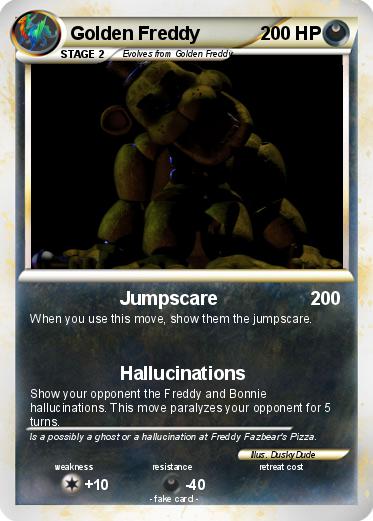 Pokemon Golden Freddy