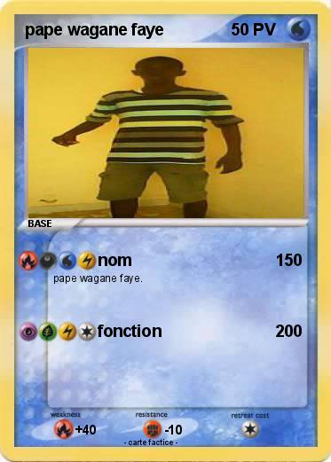Pokemon pape wagane faye