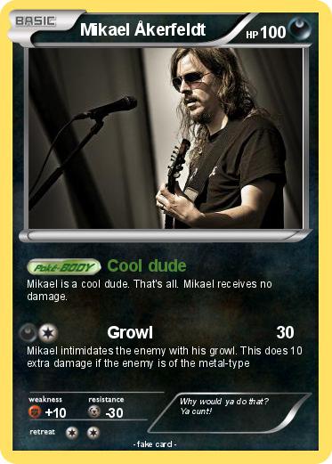 Pokemon Mikael Åkerfeldt
