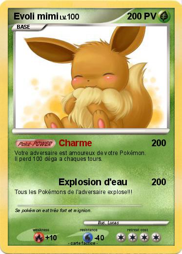 Pokemon Evoli mimi