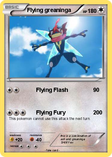 Pokemon Flying greaninga