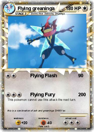 Pokemon Flying greaninga