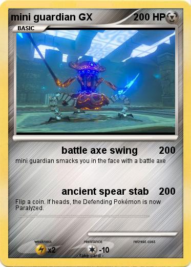 Pokemon mini guardian GX