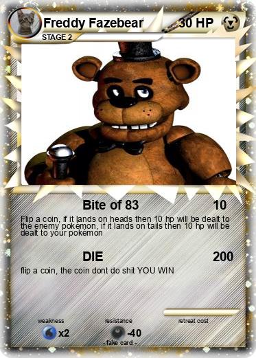 Pokemon Freddy Fazebear
