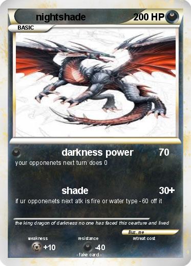 Pokemon nightshade