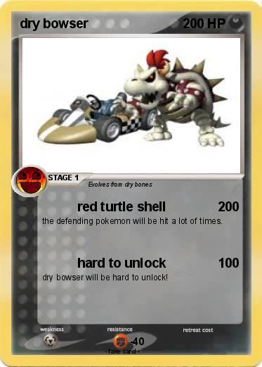 Pokemon dry bowser