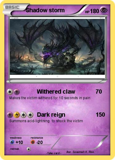 Pokemon Shadow storm