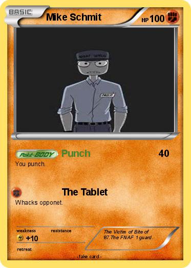 Pokemon Mike Schmit