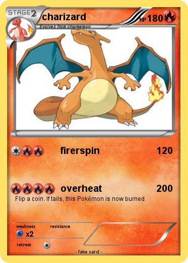 Pokemon charizard