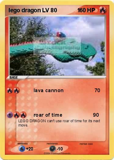 Pokemon lego dragon LV 80             1